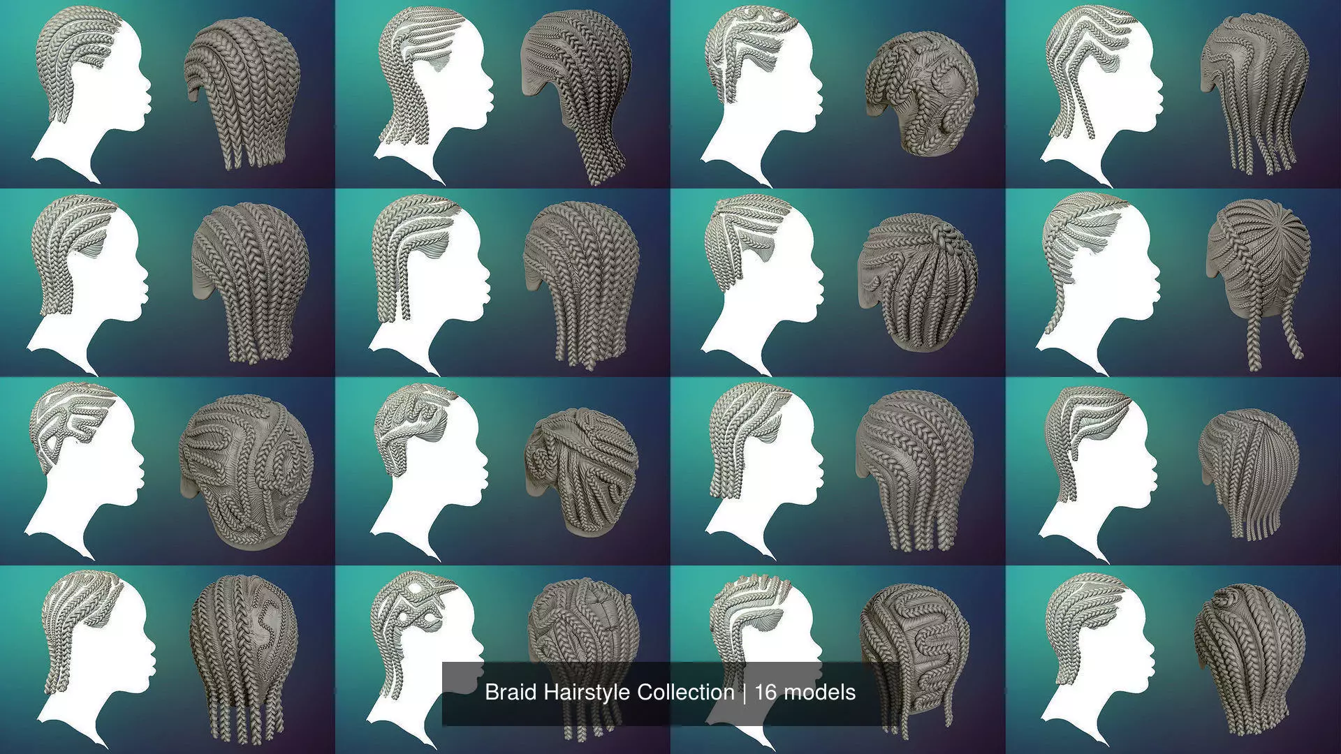 Braid Hairstyle Collection _1