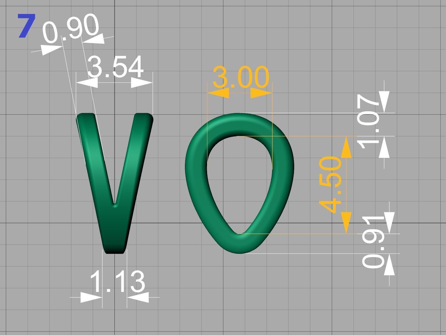 BAILS LOOPS PACKAGE for Pendants Necklaces 3dmodels 3D print model_28