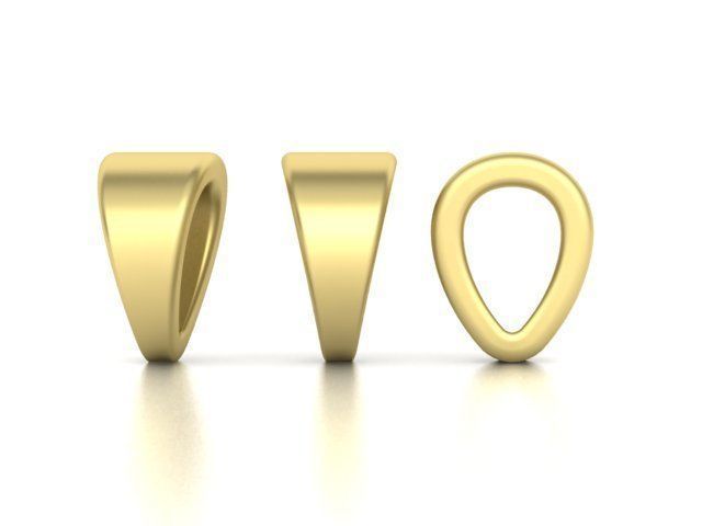 BAILS LOOPS PACKAGE for Pendants Necklaces 3dmodels 3D print model_37