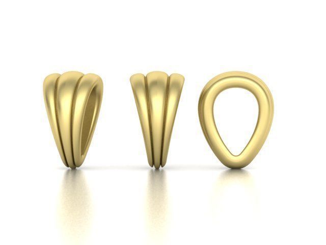 BAILS LOOPS PACKAGE for Pendants Necklaces 3dmodels 3D print model_32