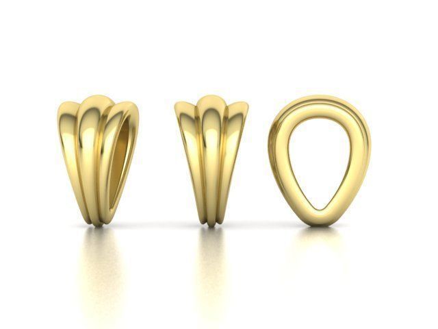 BAILS LOOPS PACKAGE for Pendants Necklaces 3dmodels 3D print model_30