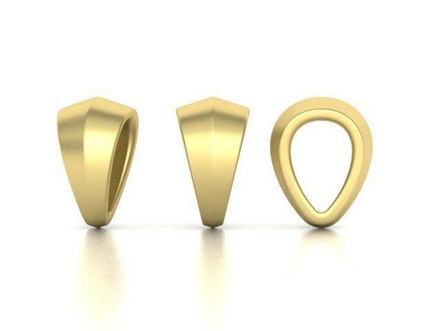 BAILS LOOPS PACKAGE for Pendants Necklaces 3dmodels 3D print model_35