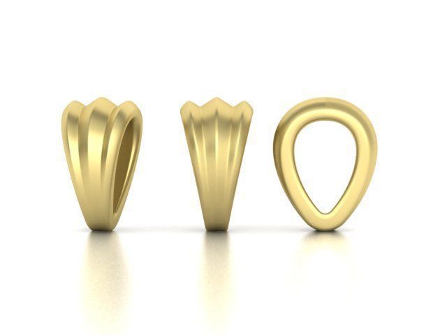 BAILS LOOPS PACKAGE for Pendants Necklaces 3dmodels 3D print model_33