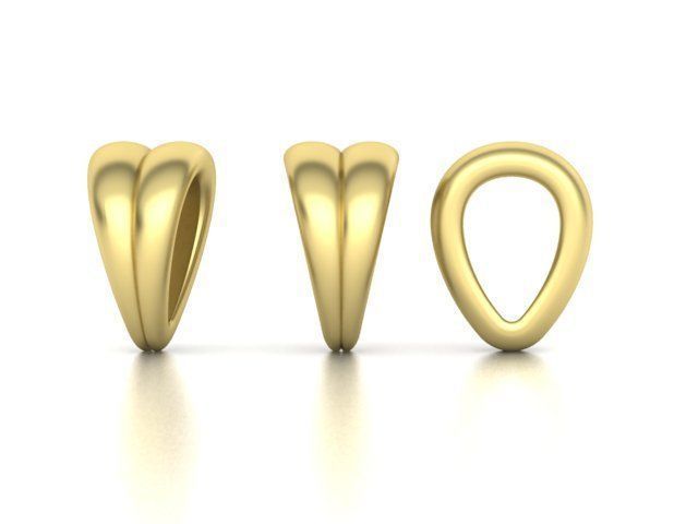 BAILS LOOPS PACKAGE for Pendants Necklaces 3dmodels 3D print model_31