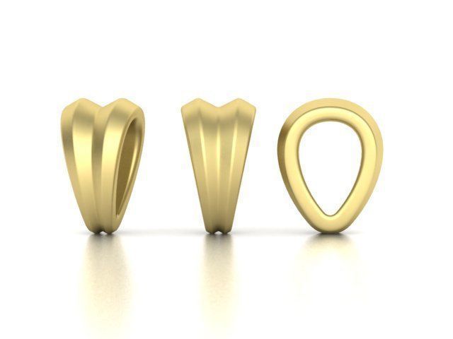 BAILS LOOPS PACKAGE for Pendants Necklaces 3dmodels 3D print model_34