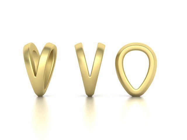 BAILS LOOPS PACKAGE for Pendants Necklaces 3dmodels 3D print model_38