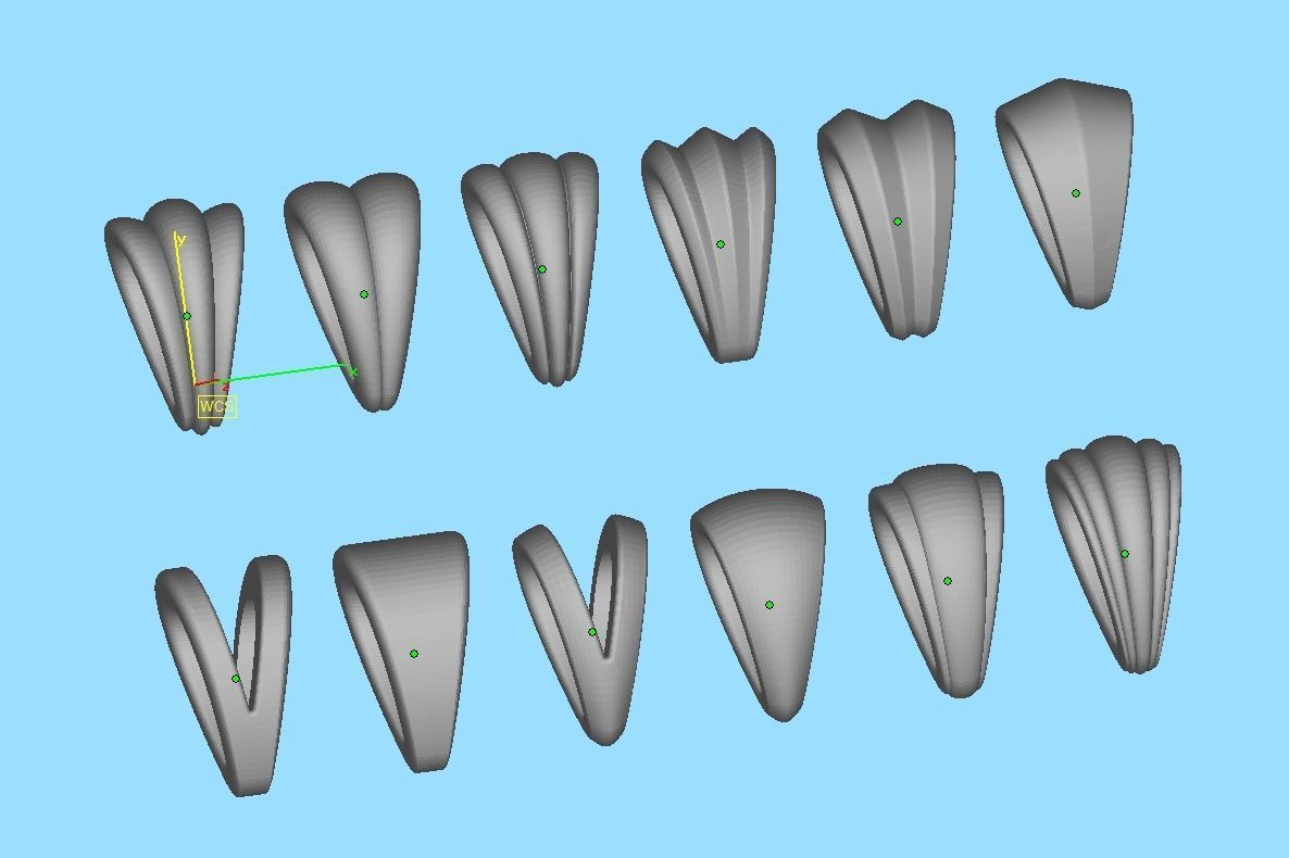 BAILS LOOPS PACKAGE for Pendants Necklaces 3dmodels 3D print model_5