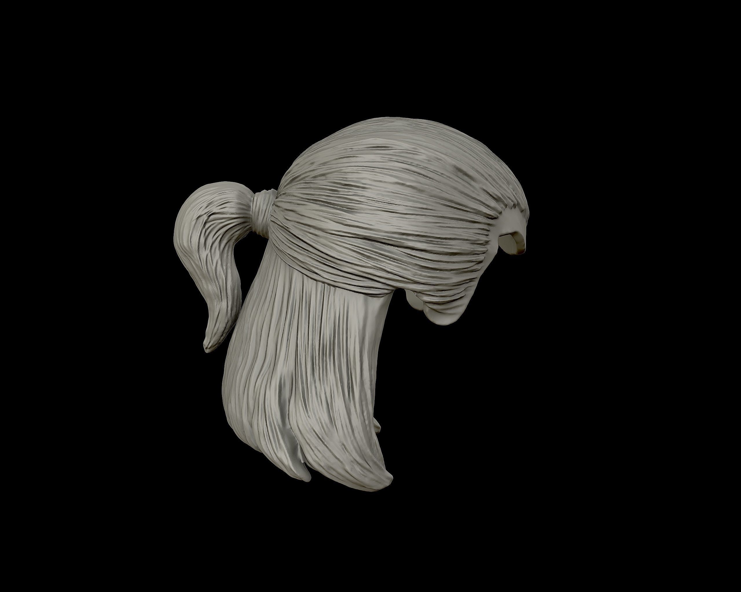 Hairstyle 14 3D print model_18