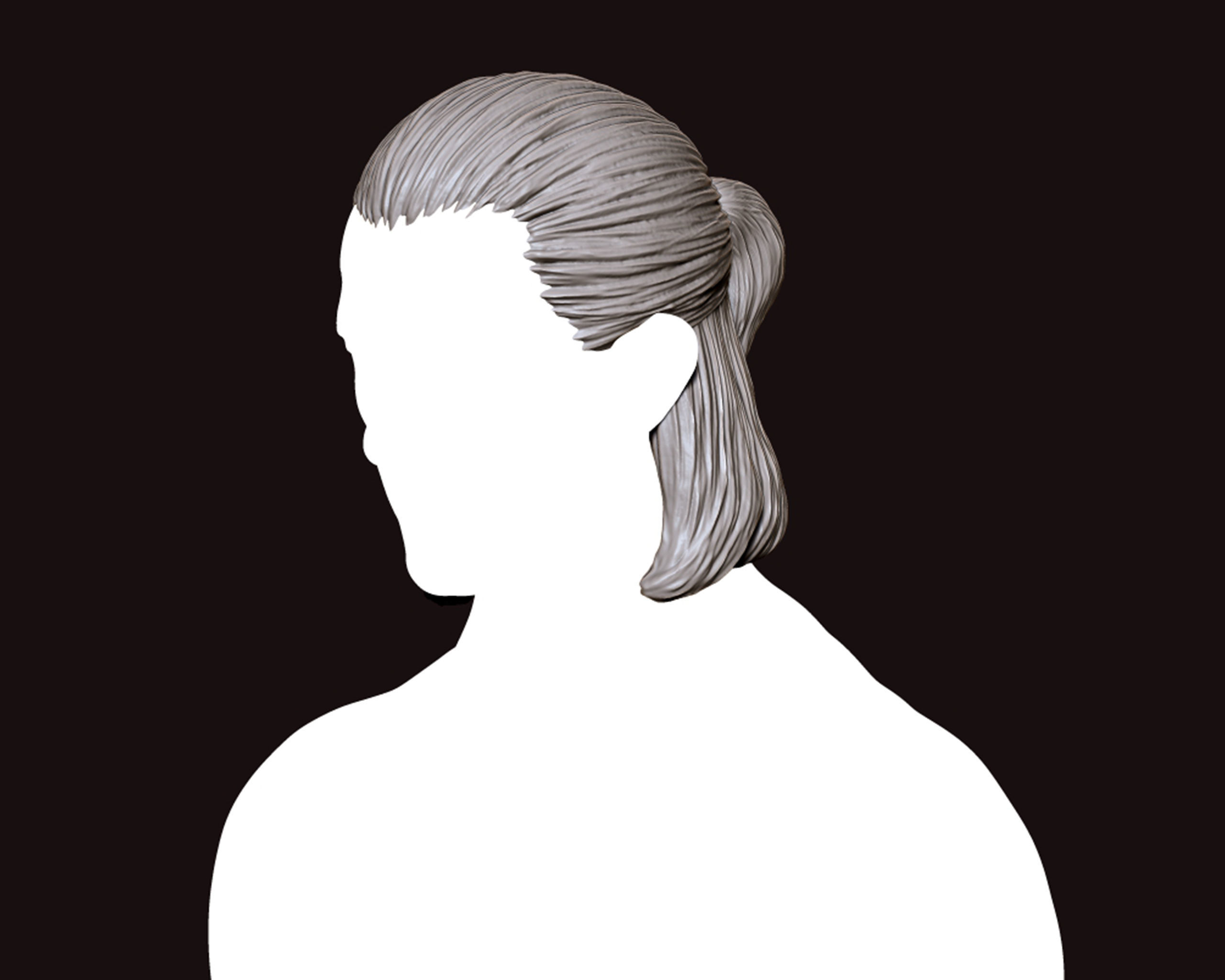 Hairstyle 14 3D print model_5
