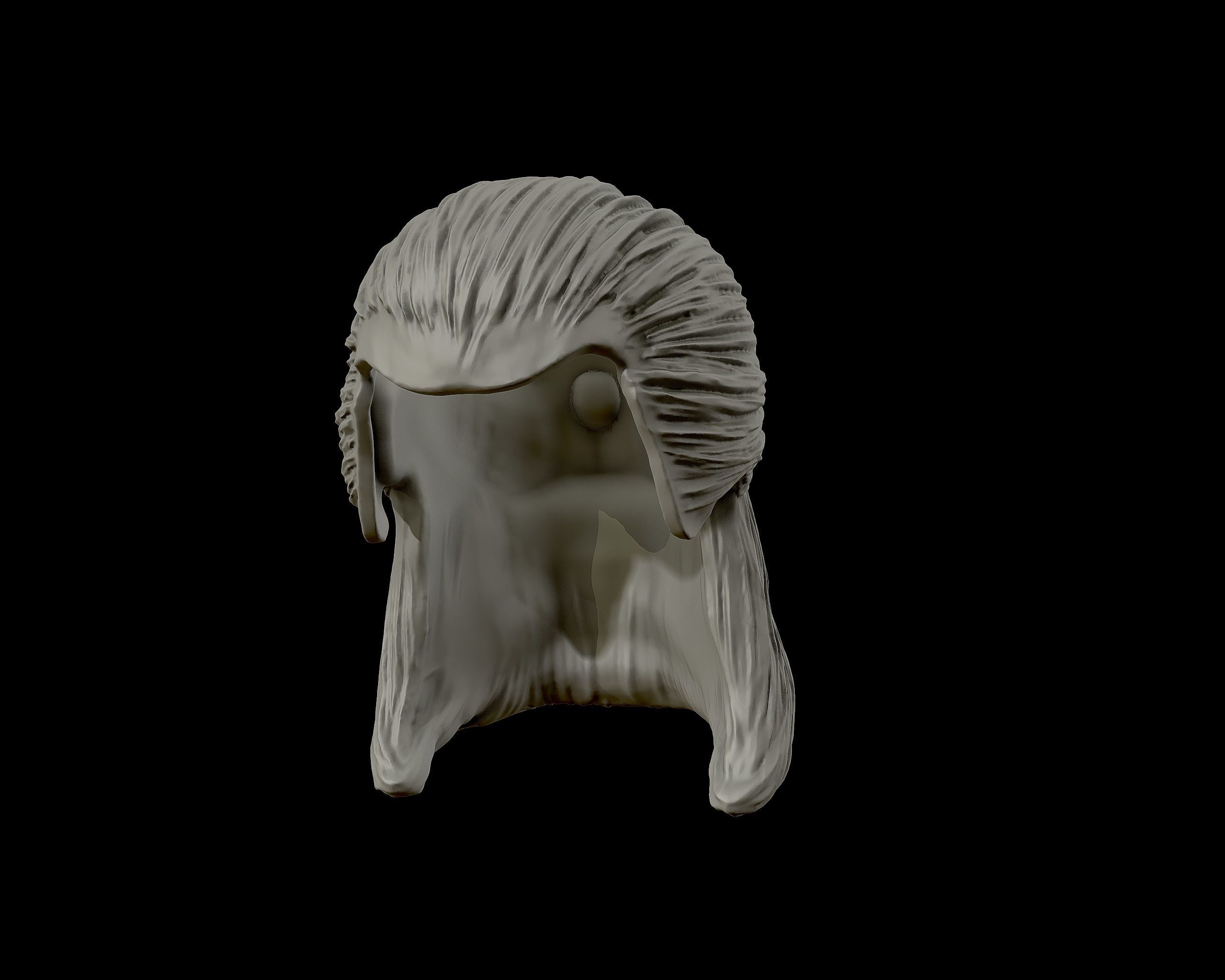 Hairstyle 14 3D print model_7