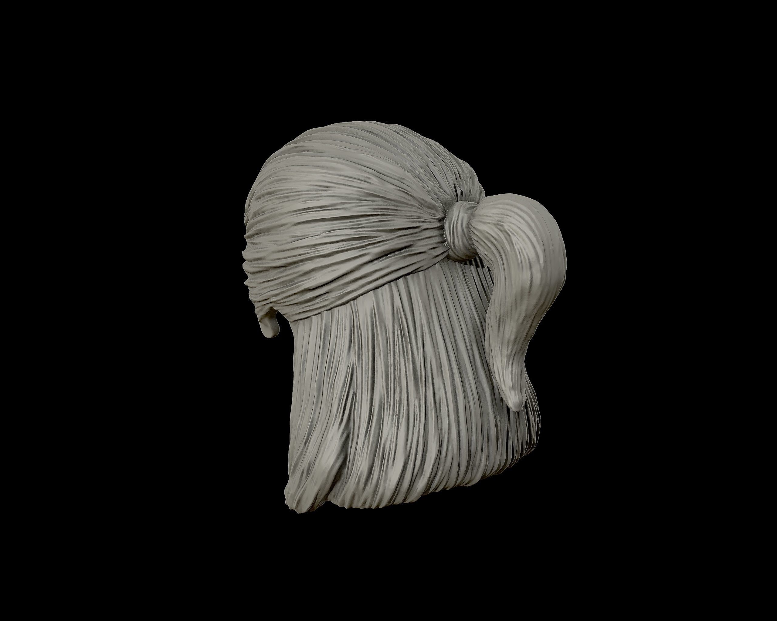 Hairstyle 14 3D print model_14
