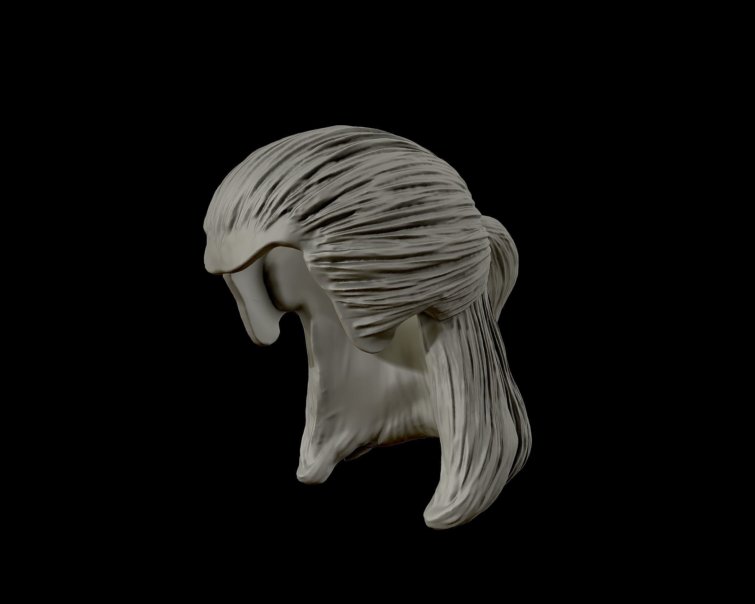 Hairstyle 14 3D print model_10