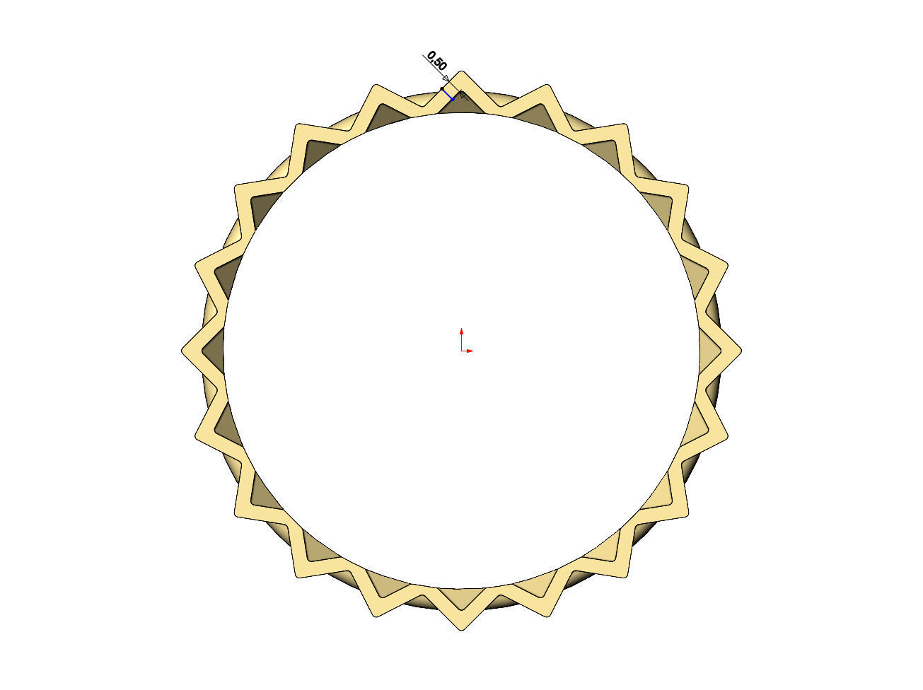 Pyramid motif band 3D print model_6