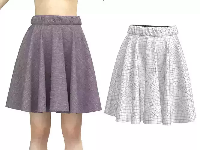 skirt 3 3D model
