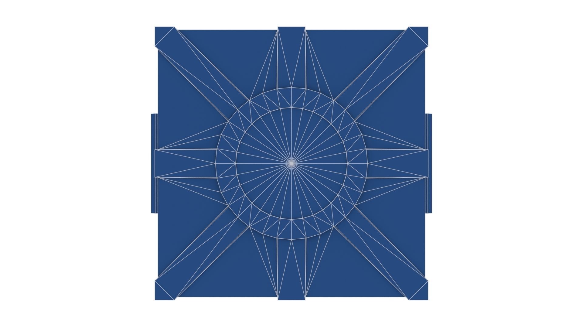 Case for Transportation of Radiation Substances Low-poly 3D model_24