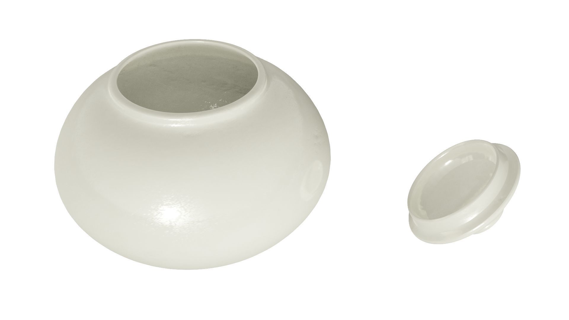 Sugar Bowl 3D Model Low-poly 3D model_14