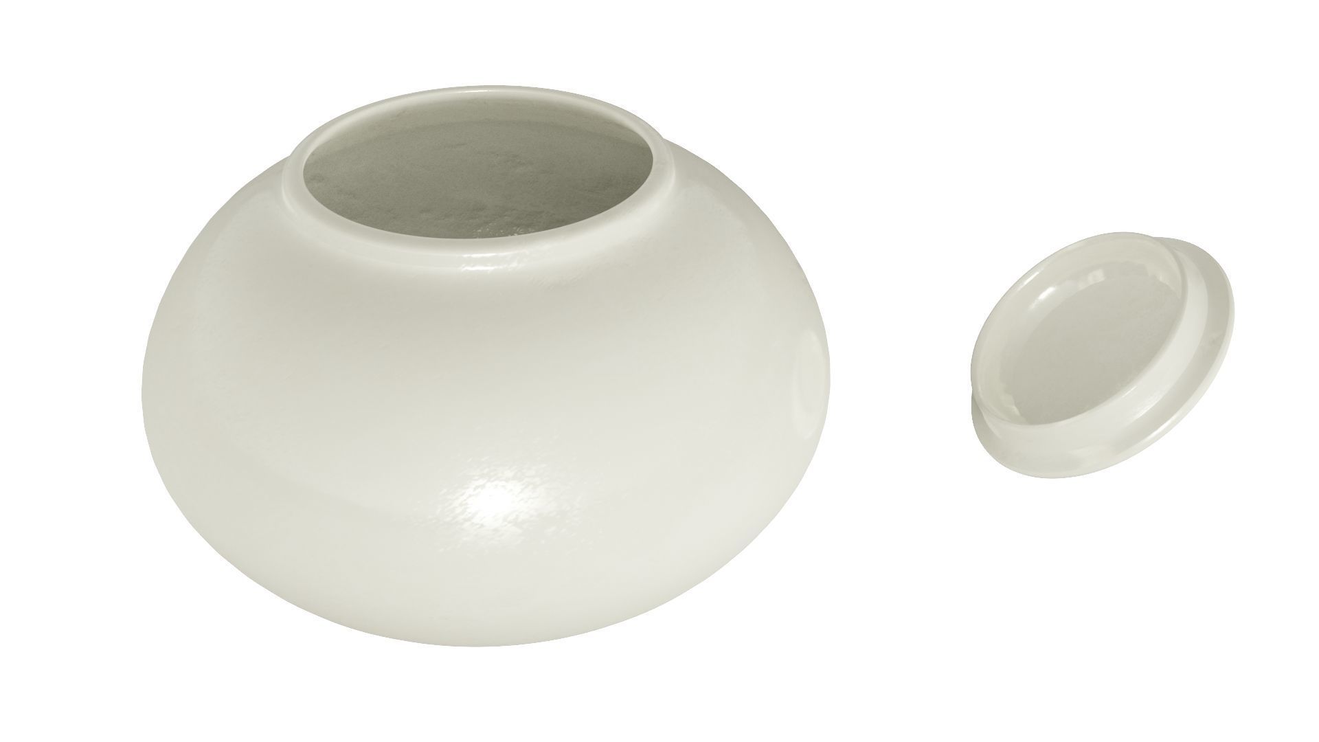 Sugar Bowl 3D Model Low-poly 3D model_4