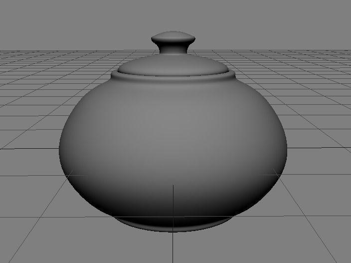 Sugar Bowl 3D Model Low-poly 3D model_16