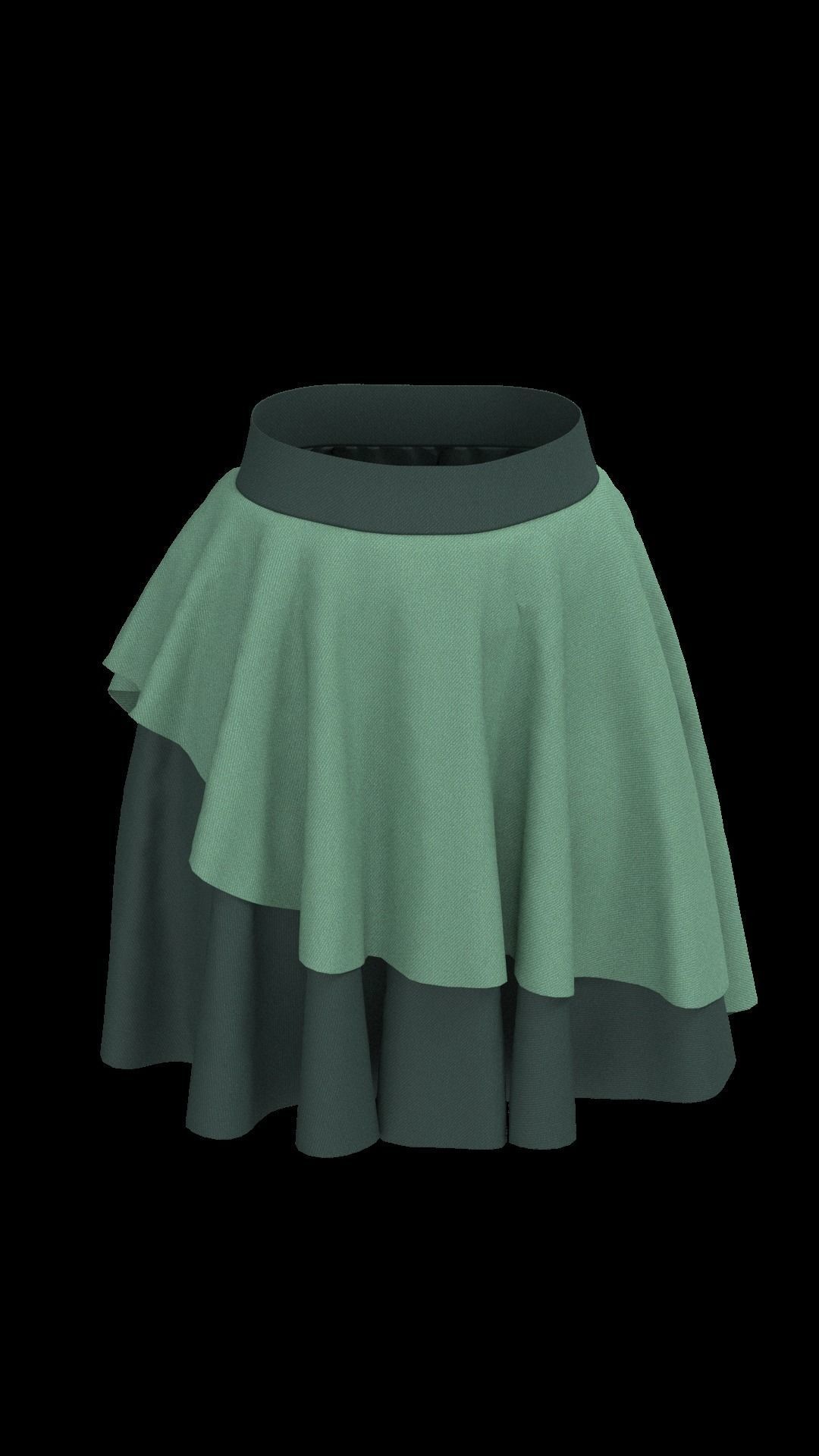 skirt 4 3D model_7
