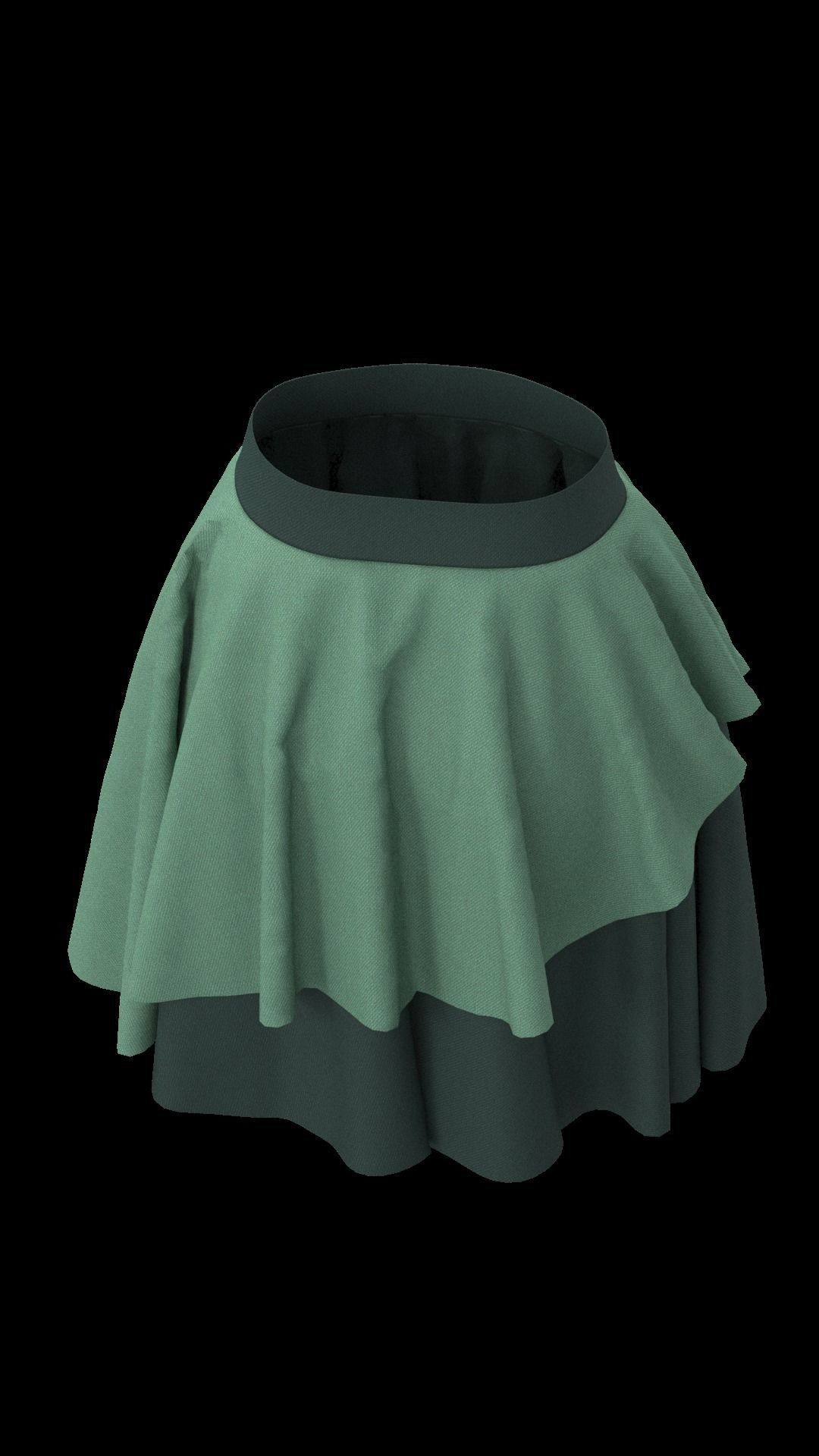skirt 4 3D model_8