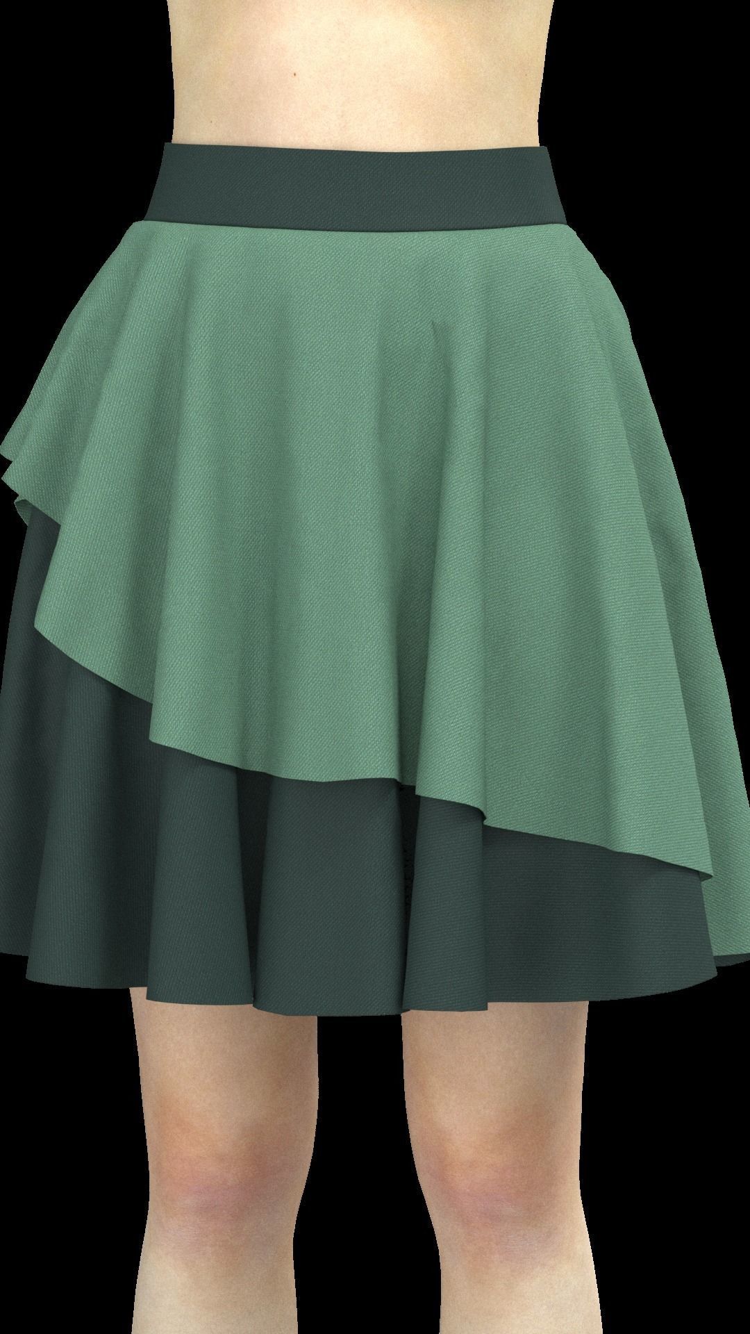 skirt 4 3D model_3