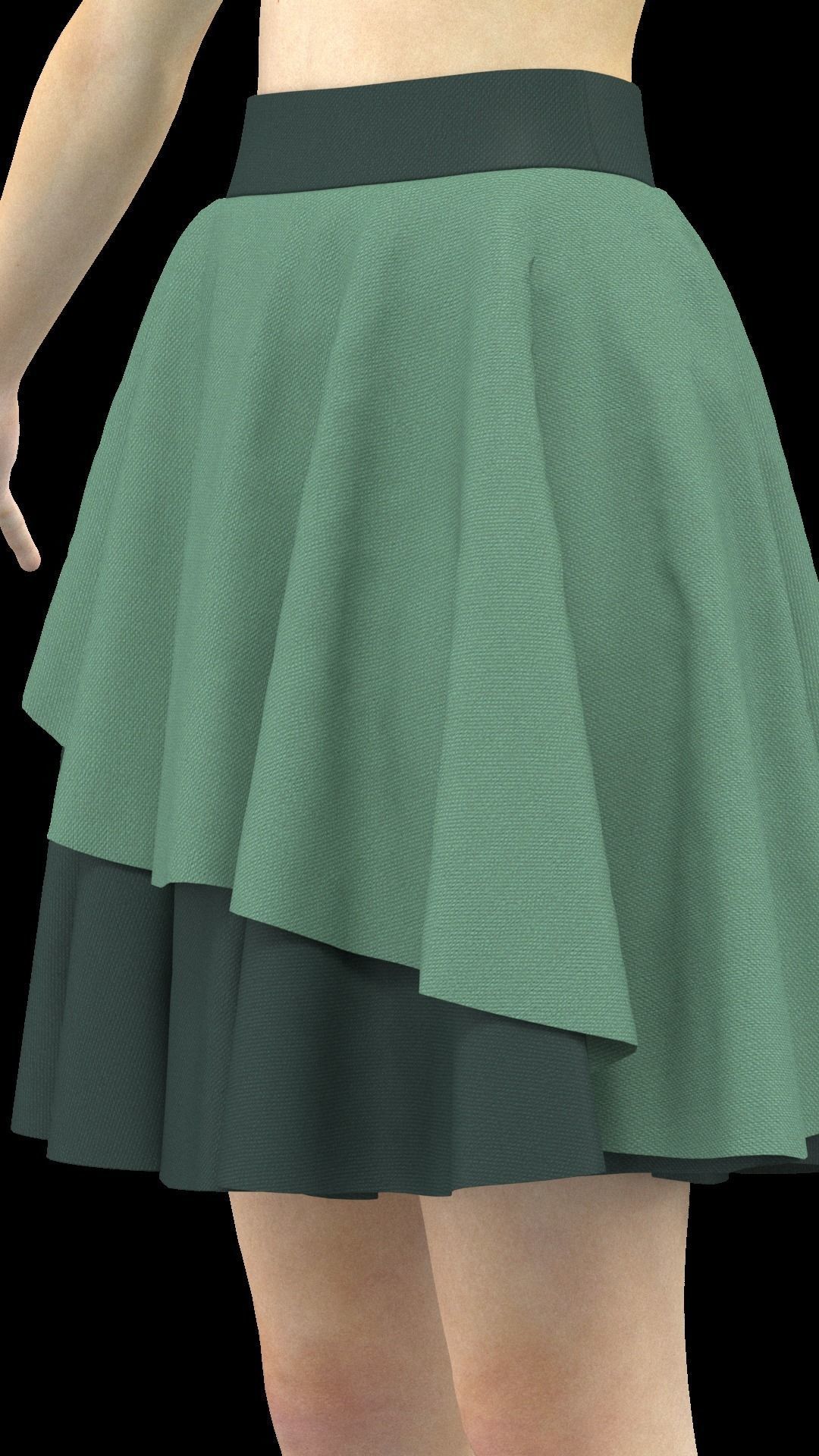 skirt 4 3D model_6