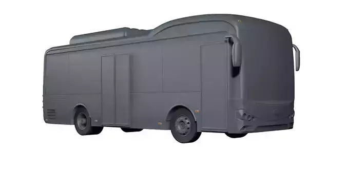 BYD K7U - BUS 3D print model