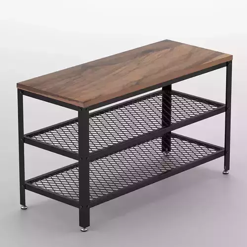 Hall furniture VASAGLE 3D model shoe bench