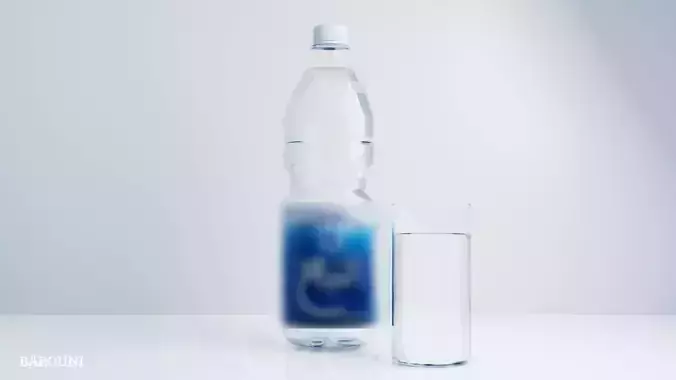 3d water bottle