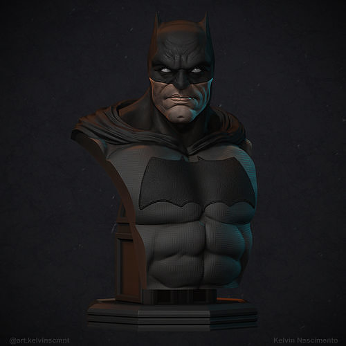 Batman Bust 3D print model