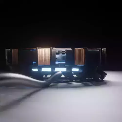 Arc Reactor from Iron Man 3D model