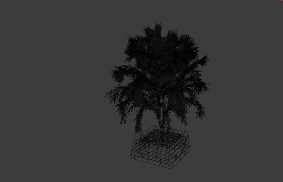 Tree in Ground 3D model_1
