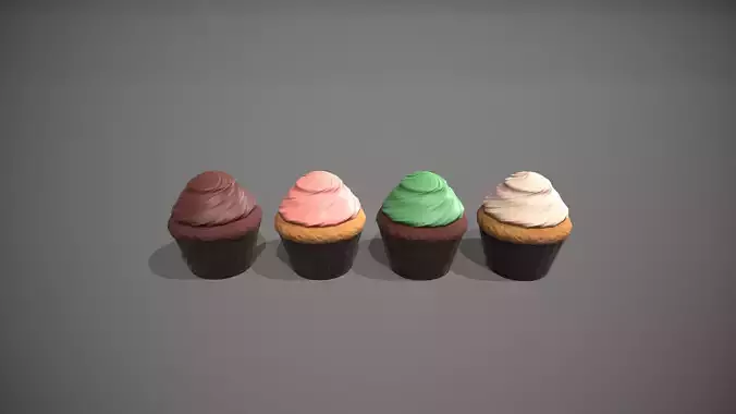 Cupcake - Color Variations