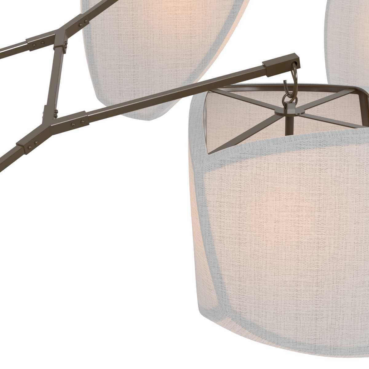 andrea claire studio Cassiopeia 9  Bamboo chandelier  3D model_5