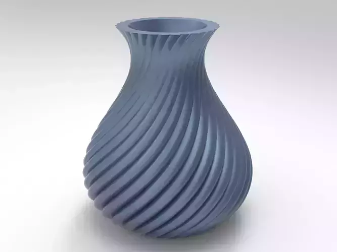 vase flower Free 3D print model