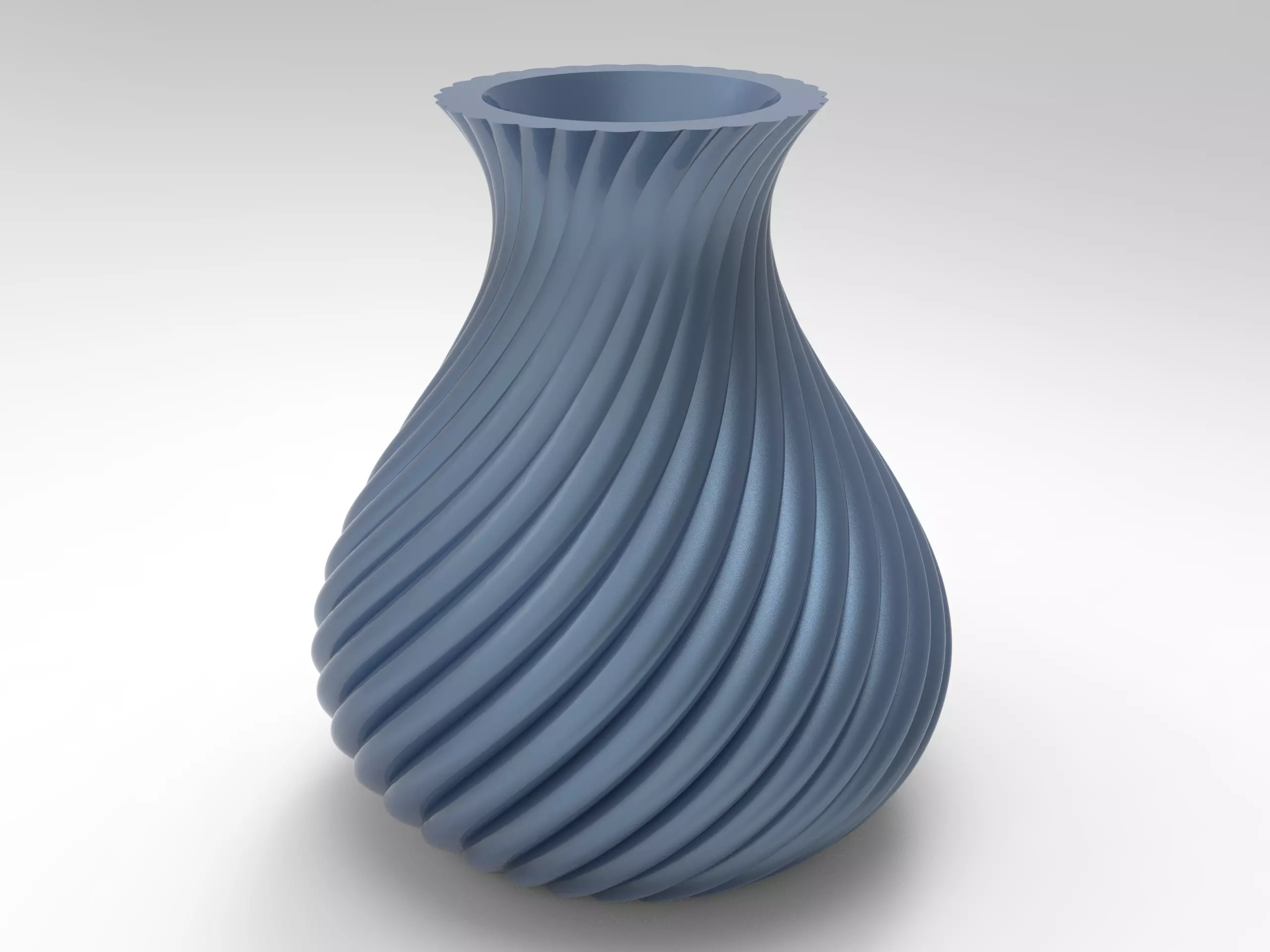 vase flower Free 3D print model_0