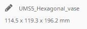 hexagonal vase 3D print model_5