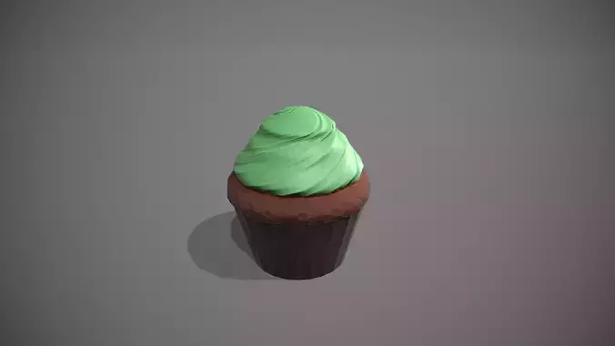 Mint Chocolate Cupcake