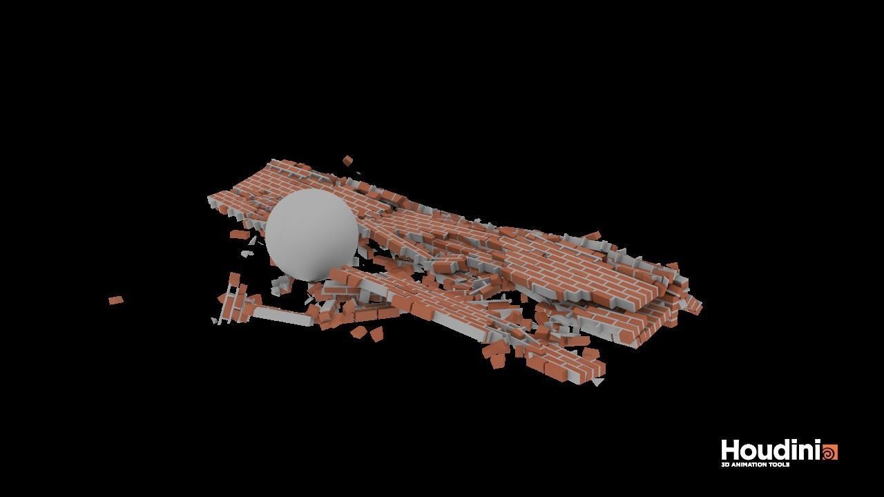 Houdini Power Asset Package Low-poly 3D model_84