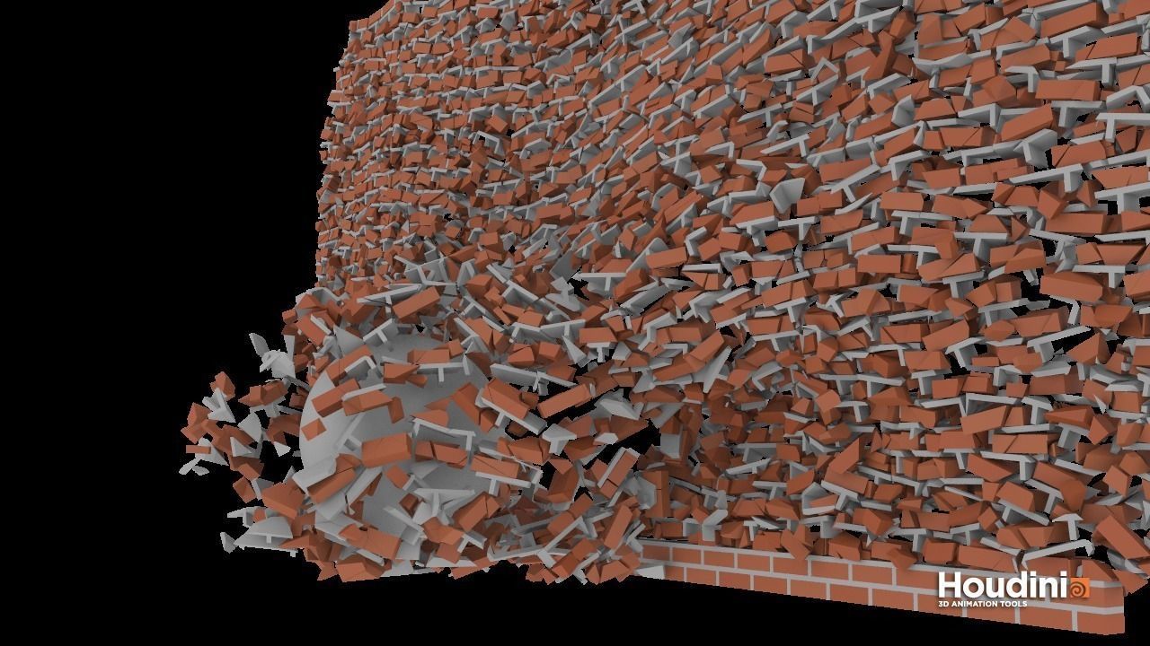 Houdini Power Asset Package Low-poly 3D model_19