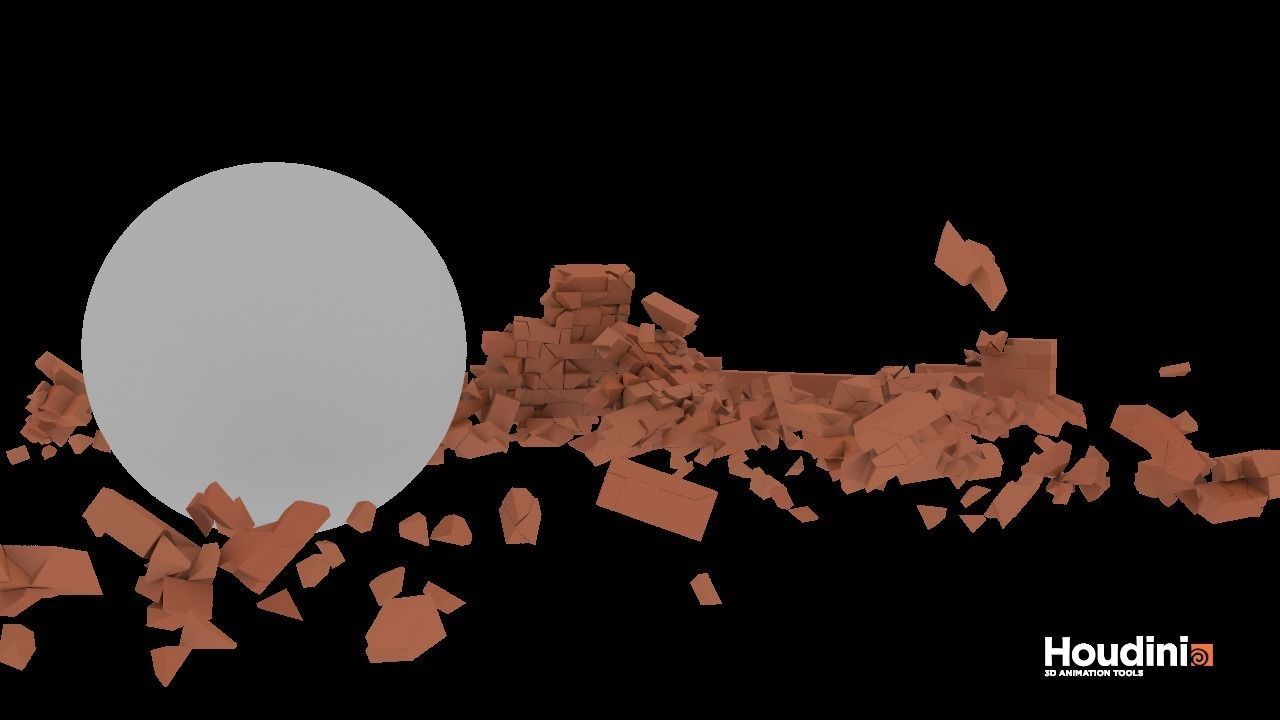 Houdini Power Asset Package Low-poly 3D model_40