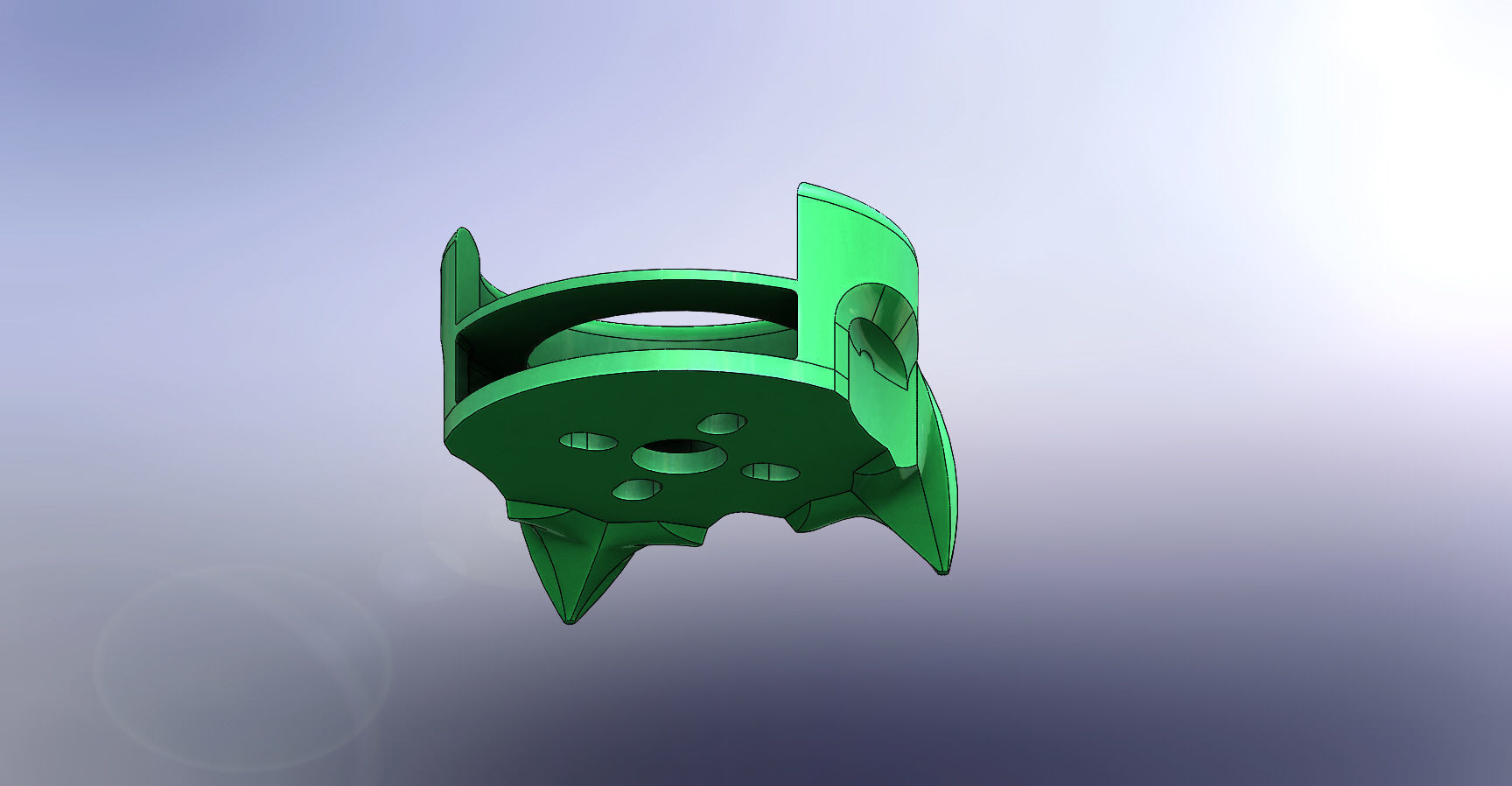 TBS SOURCE ONE V02 V3 FULL 3D PRINTED PARTS 3D print model_9