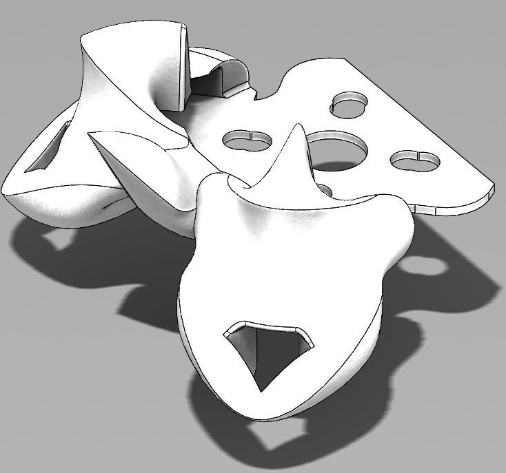 TBS SOURCE ONE V02 V3 FULL 3D PRINTED PARTS 3D print model_2