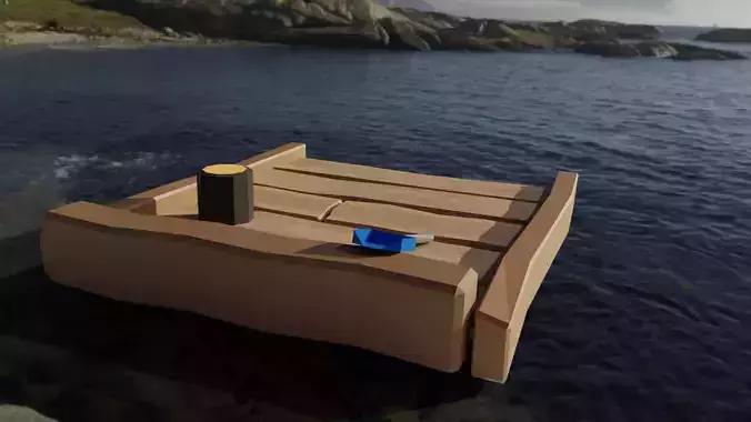 WOODEN - RAFT