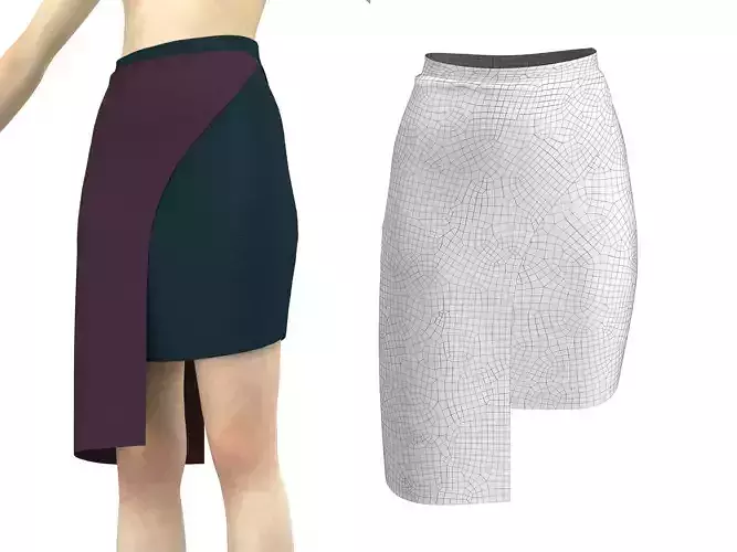 skirt 8 3D model