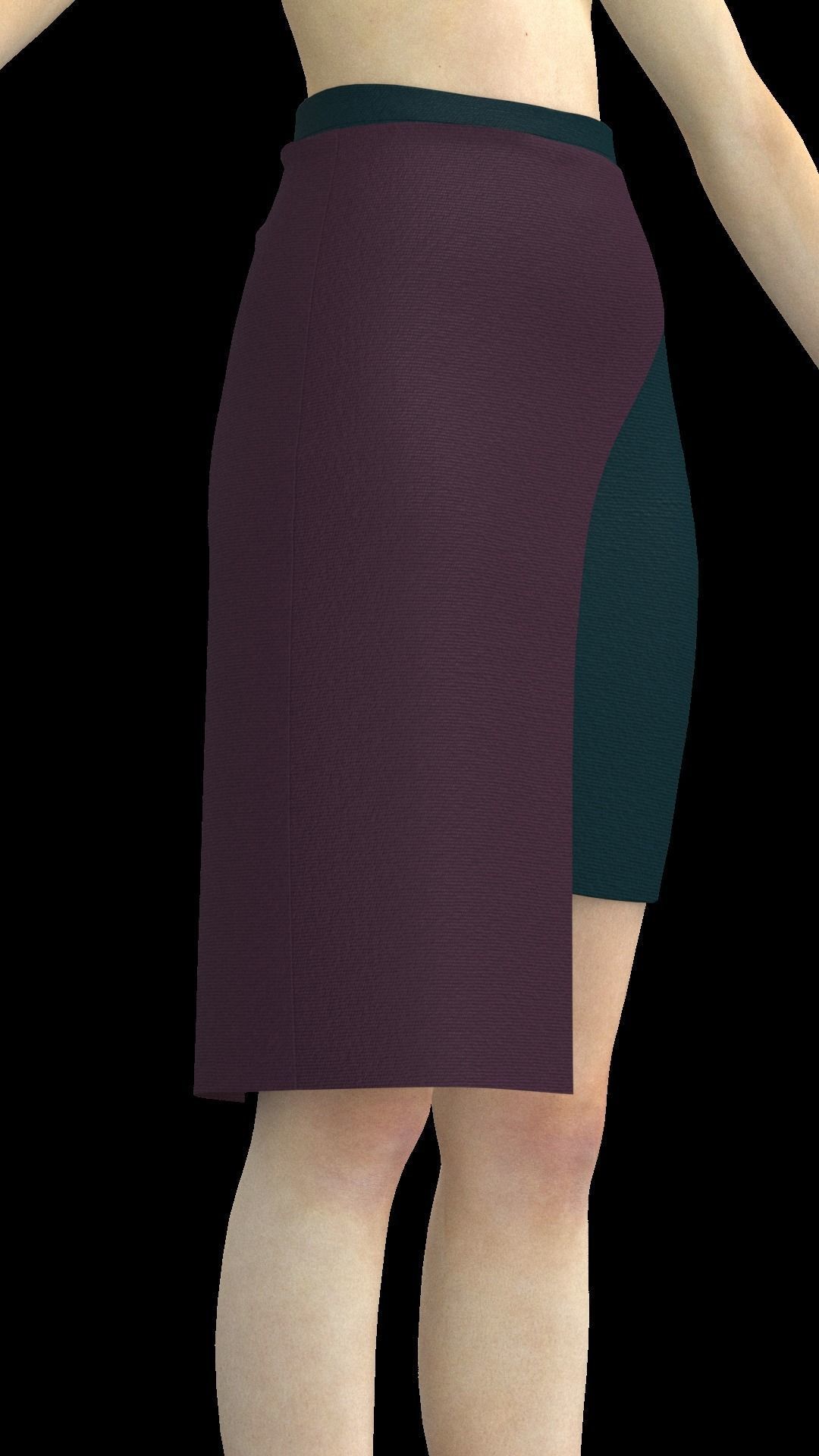 skirt 8 3D model_4