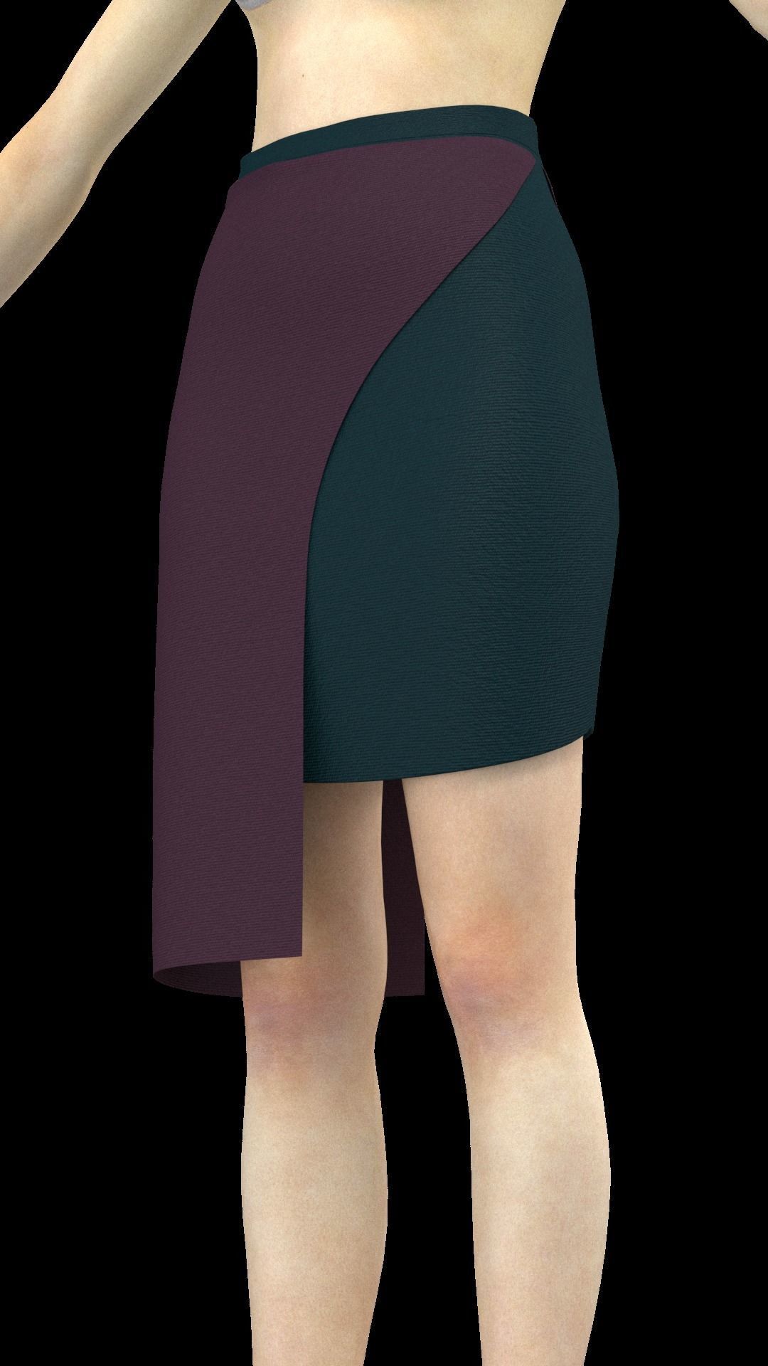 skirt 8 3D model_1