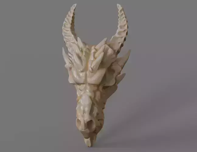 Dragon skull