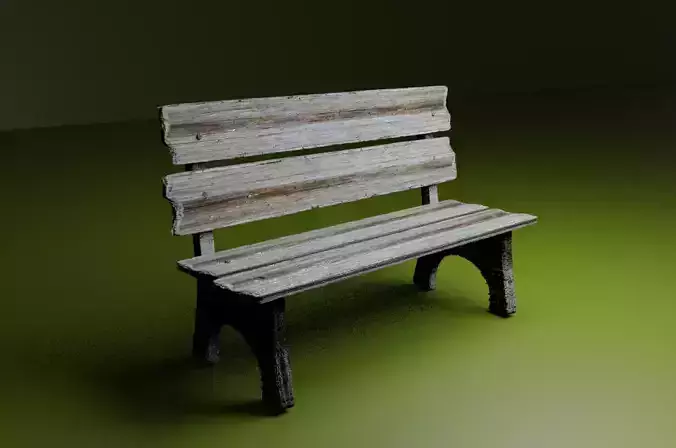 Wooden Garden Bench
