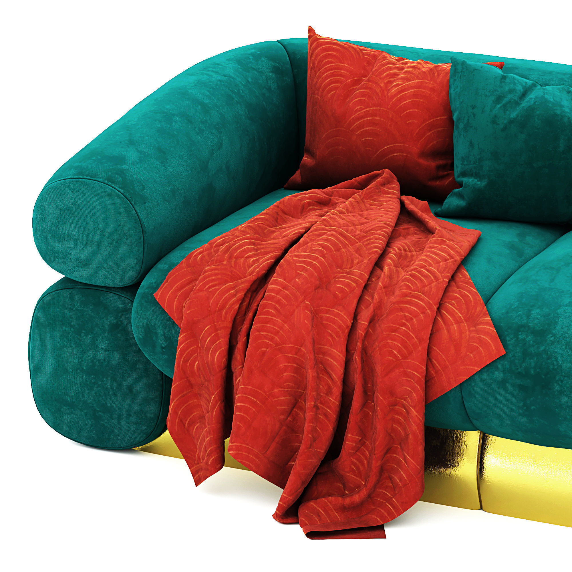 FITZGERALD MODULAR sofa 3D model_3